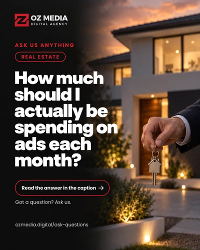 Real Estate: How much should I actually be spending on ads each month?