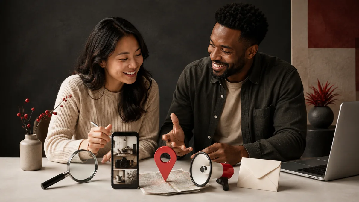Comparing the different strengths of search, social, local and paid marketing channels.