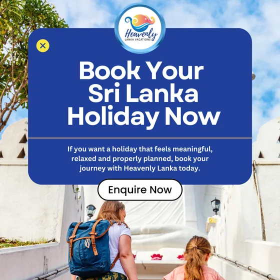 Heavenly Lanka Meta ad, slide 7 of 7: Book your Sri Lanka holiday now