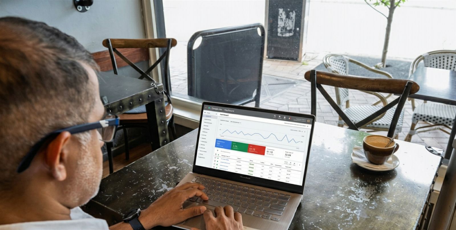 Google Ads campaign management dashboard