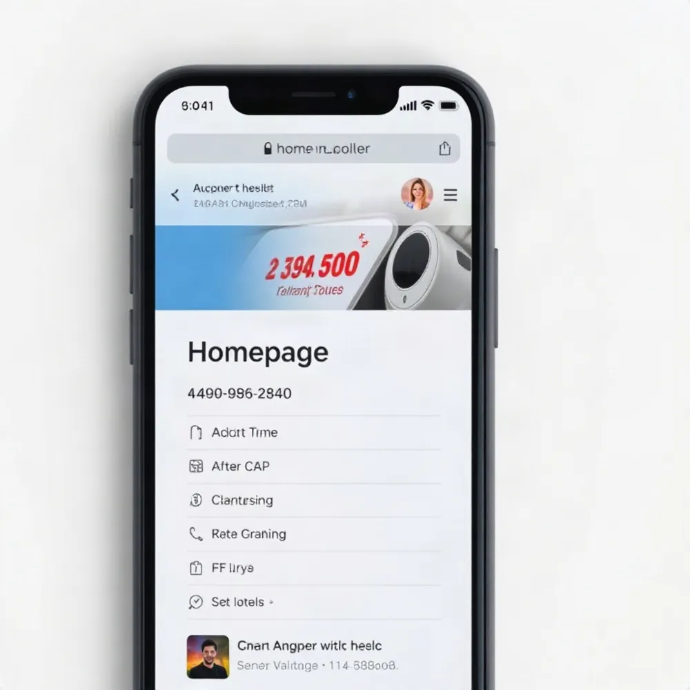 Your website is your online shopfront, make sure it loads fast on mobile, puts your phone number front and centre, and has dedicated pages for each service you offer.
