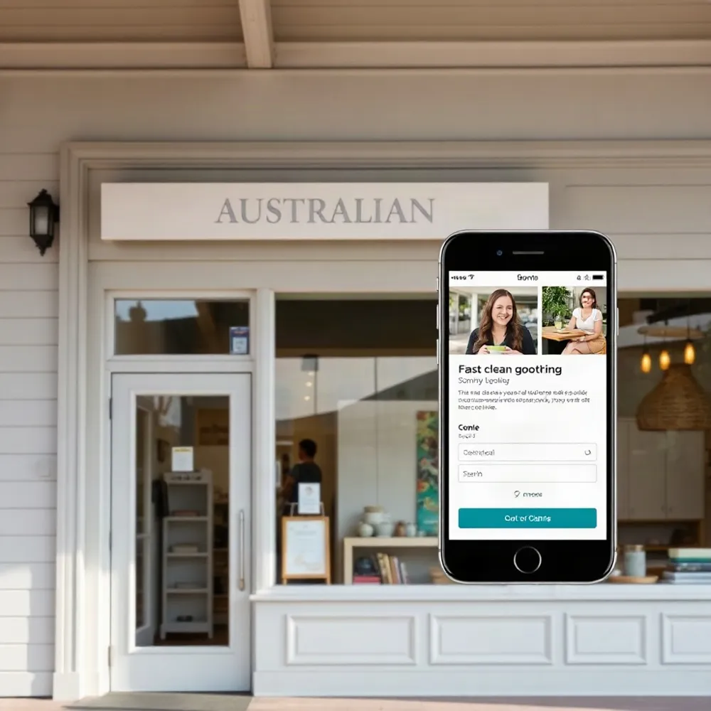 A fast, mobile-friendly website with a clear booking button and genuine customer photos turns casual visitors into paying customers within seconds.